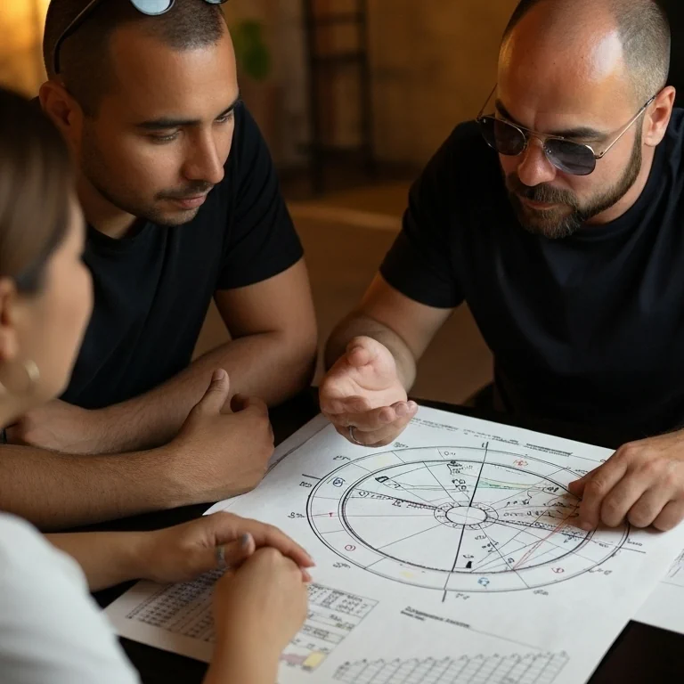 Análisis astrológico entre personas - Sinastría